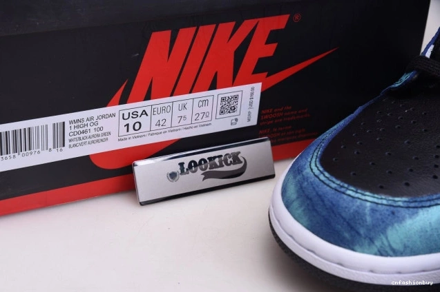 High 1 Tie-Dye Air CD0461-100 Jordan OG 0812